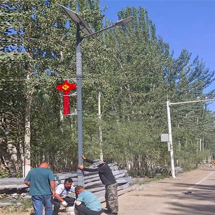 平凉太阳能路灯安装